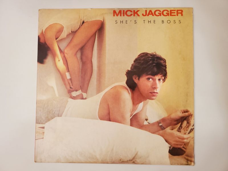 Mick Jagger She's the Boss vinyl record